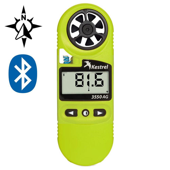 Kestrel 3550AG Pocket Delta T Crop Spraying Weather Meter