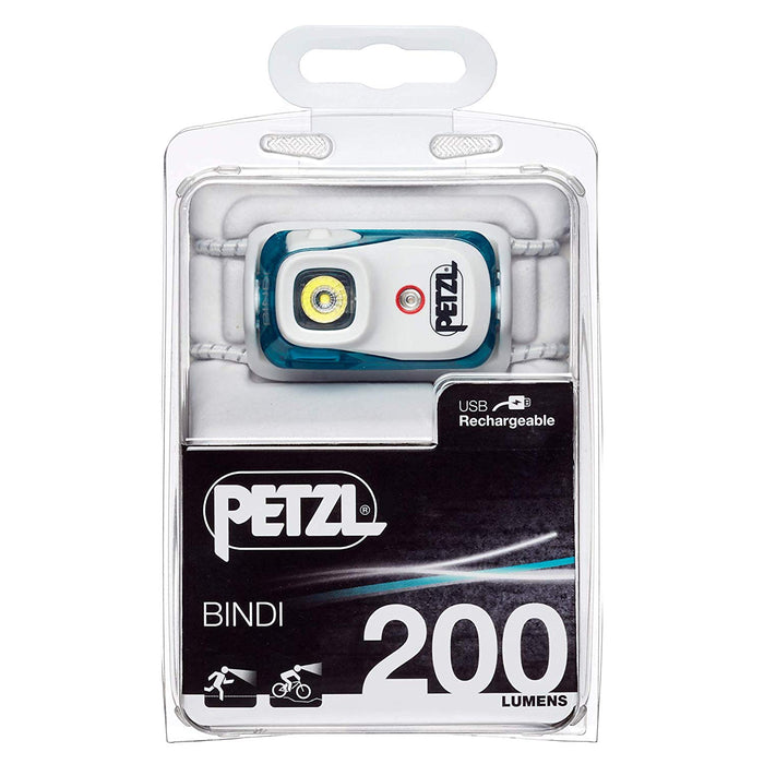 PETZL BINDI Ultra-light, rechargeable headlamp designed for everyday uses | 200 LM