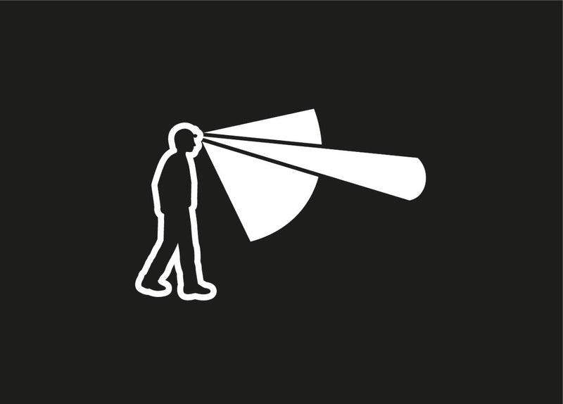 PETZL ACTIK - Lampe frontale puissante et facile à utiliser avec éclairage rouge |450 lumens