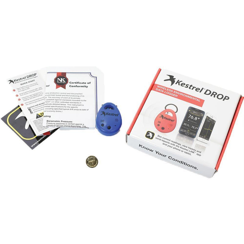 Kestrel DROP D2 Wireless Temperature & Humidity Data Logger for iOS & Android - ExtremeMeters.com
