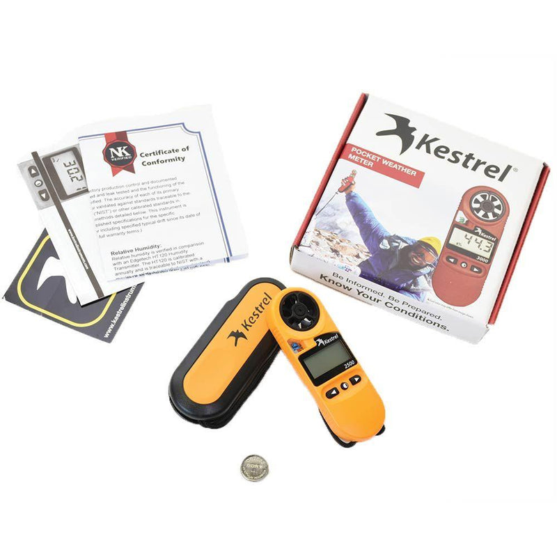 Kestrel 2500 Handheld Weather meter - ExtremeMeters.com