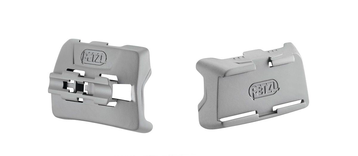 PETZL DUO Mount for caving helmet. Front and back plates