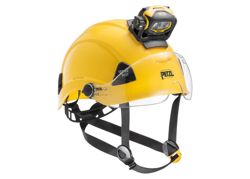 PETZL PIXADAPT accessory to mount a PIXA headlamp onto a helmet
