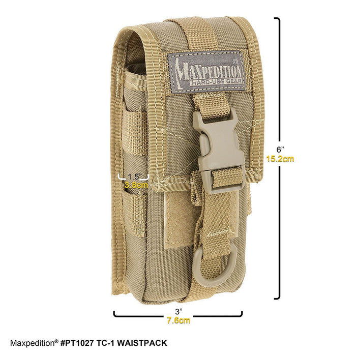 Tactical Style Case with Velcro Reinforced Buckle flap for Kestrel Meters - ExtremeMeters.com