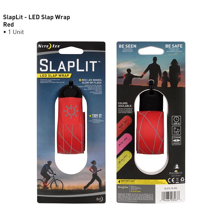 Nite Ize SlapLit™ LED Slap Wrap | Glow or Flash | Great for Joggers